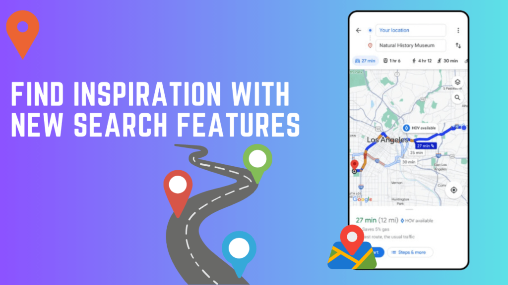 find inspiration with search features